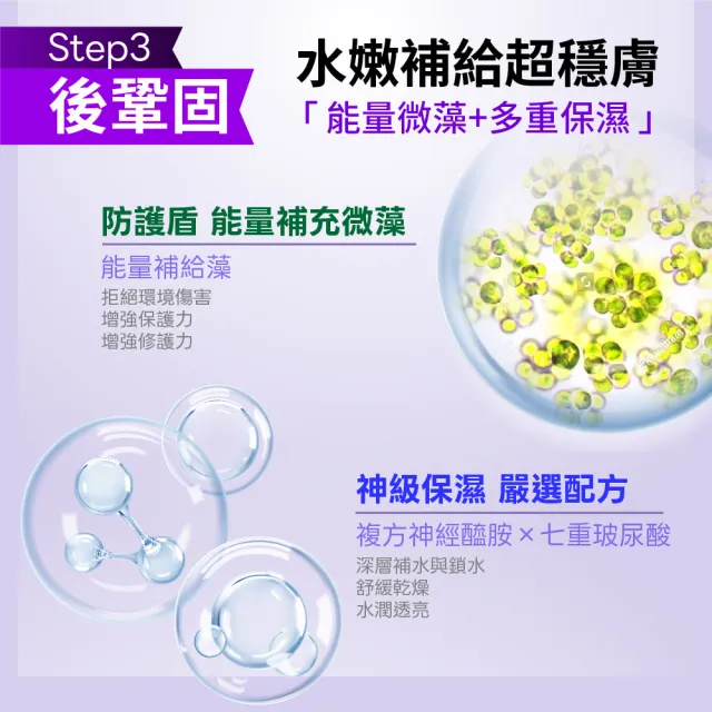 【LEGERE 蘭吉兒】極致AC肽緊顏三效精華EX30ml(3入組)