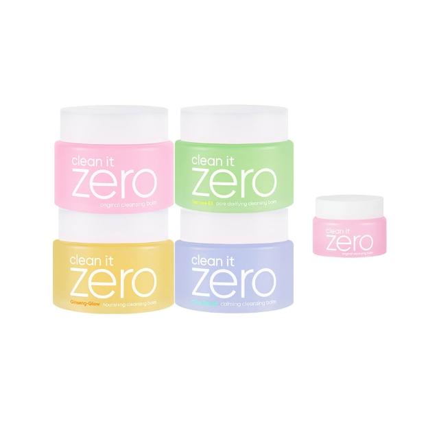 【BANILA CO】ZERO零感肌瞬淨卸妝霜100ml-2入(經典潤澤/茶樹控油/積雪草舒敏/卸妝膏/清潔)