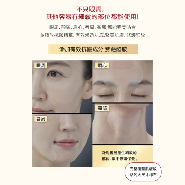 【KOSE 極上活妍】凍齡撫紋抗皺眼膜60枚 120ml -2入(保濕眼膜/保濕精華液/修護面膜)