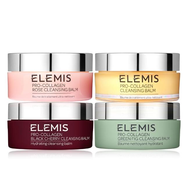 【ELEMIS 愛莉美】海洋膠原精油卸妝膏 100g(經典精油/大馬士玫瑰/無花果/櫻桃)