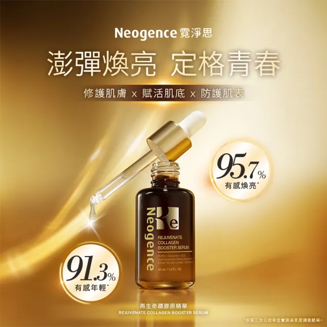 【Neogence 霓淨思】再生奇蹟膠原精華30ml 2入