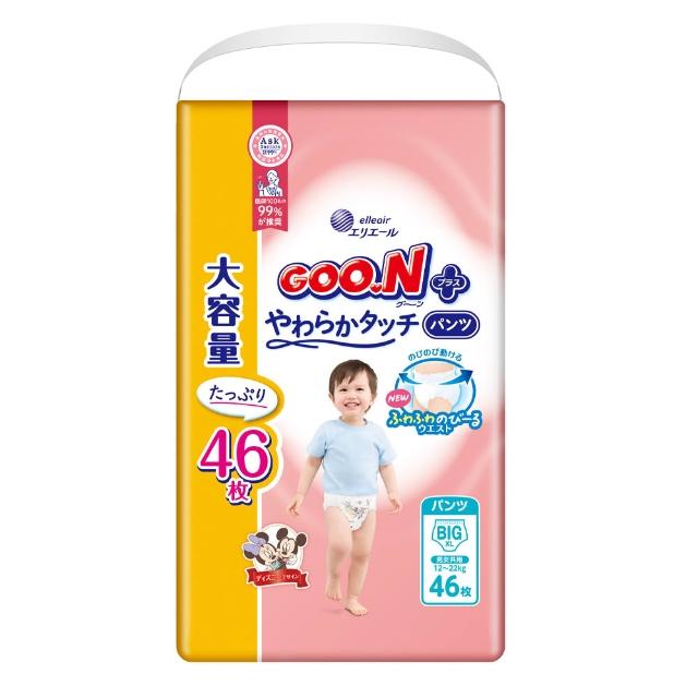 【GOO.N】日本大王境內版柔觸肌UJ系列-褲型XL