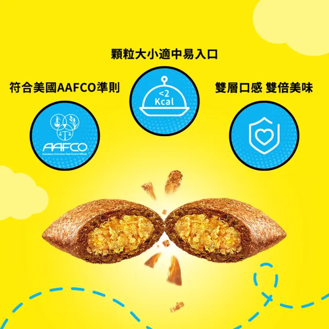 【TEMPTATIONS 喵愛餡】貓點心  130g/160g*10入 寵物/貓零食/貓食/貓餡餅/貓餅乾