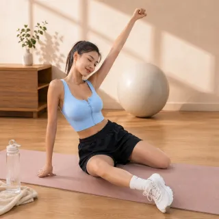 【LEESA】無鋼圈內衣\瑜珈服\瑜珈背心\內衣\運動背心\造型內衣\運動內衣\透氣\健身內衣\女生內