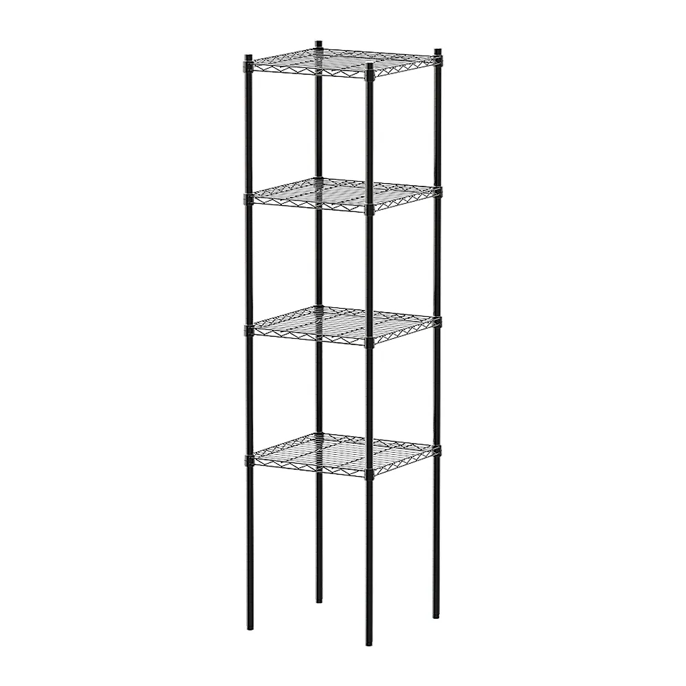 【dayneeds 日需百備】輕型 45x45x180公分烤漆四層架(鐵力士架/收納層架/鞋架/展示架/層架/鐵架)