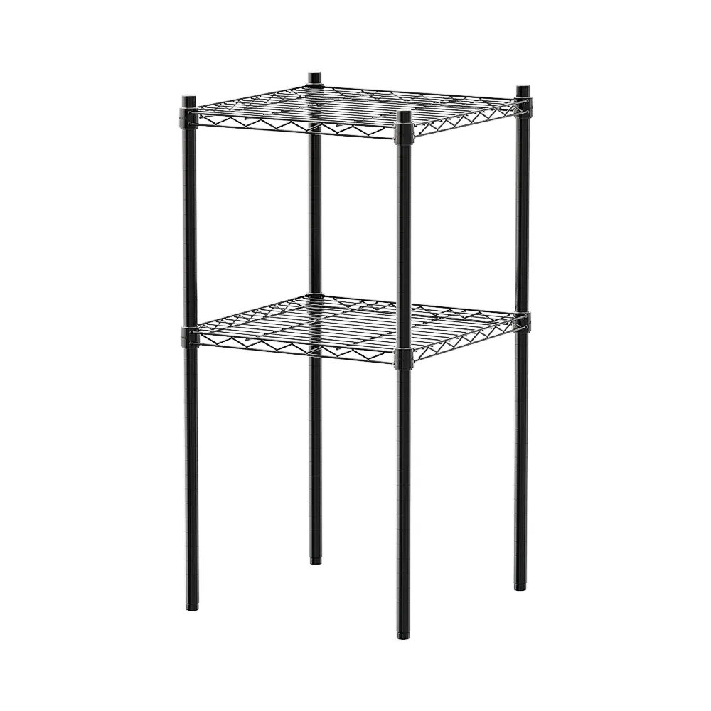 【dayneeds 日需百備】輕型 45x45x90公分烤漆二層架(鐵力士架/收納層架/鞋架/展示架/層架/鐵架)
