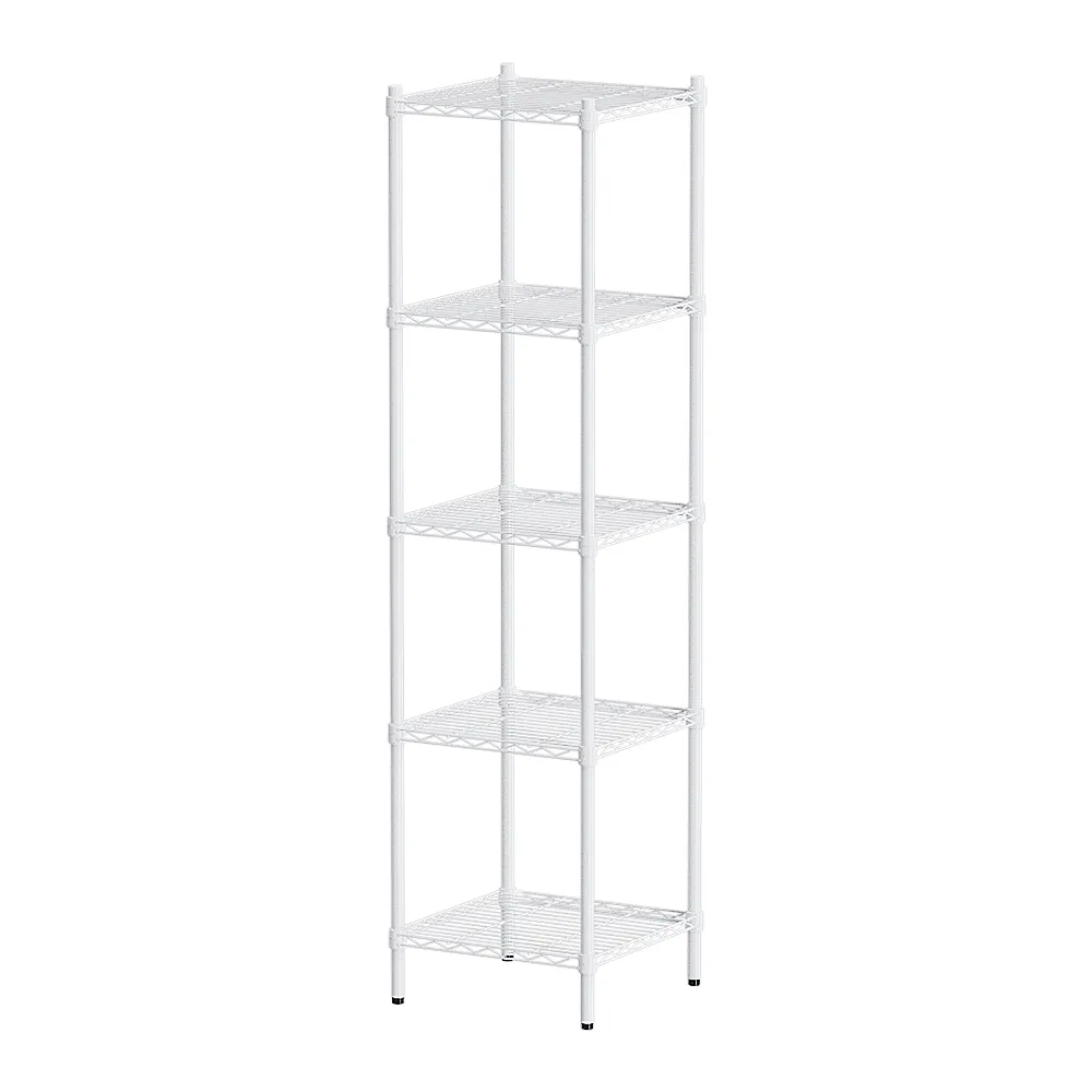 【dayneeds 日需百備】輕型 45x45x180公分烤漆五層架(鐵力士架/收納層架/鞋架/展示架/層架/鐵架)