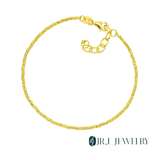 【JR.L JEWELRY】18K金 極簡風尚 K金手鍊