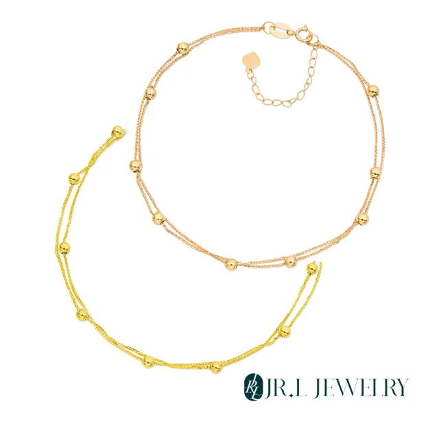 【JR.L JEWELRY】18K金 歲月留金 K金手鍊