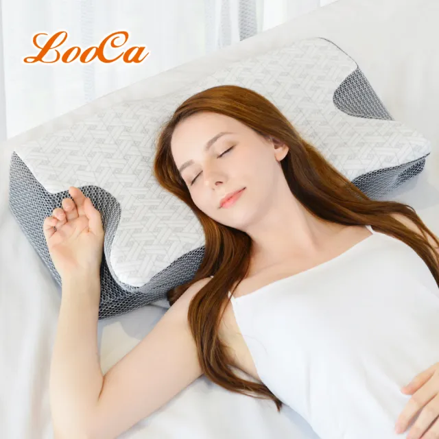 【LooCa】健康鍺+石墨烯超導帝王枕1入★白金升級版