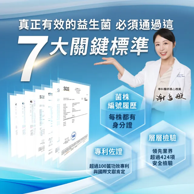 【達摩本草】ABC PRO+雙向調節益生菌10入組300包(百篇專利、6種藥廠級專利菌、22篇臨床研究)