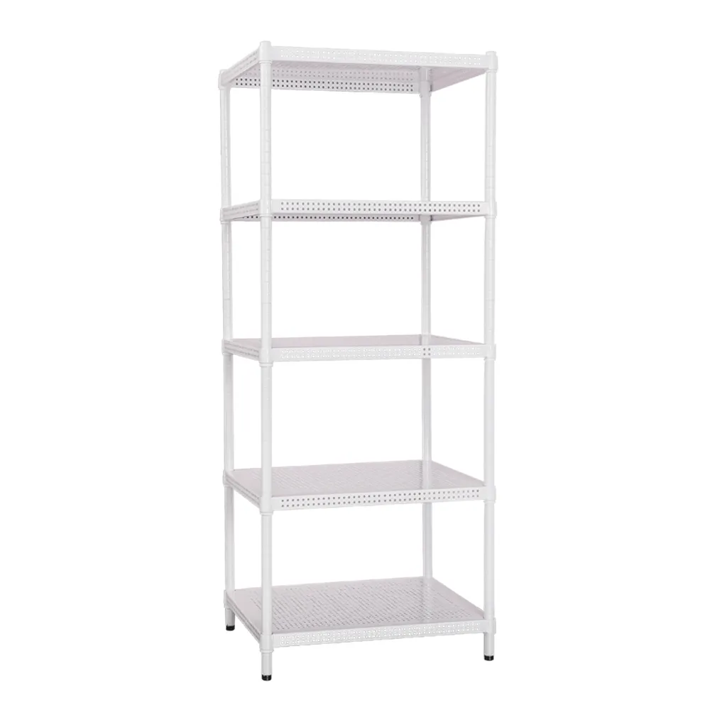 【dayneeds 日需百備】極致美學 90x35x180公分烤漆五層架(沖孔鐵架/收納層架/展示架/層架/鐵架)