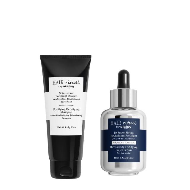 【Sisley 希思黎】Hair Rituel 賦活重升升髮雙神器組(濃密洗髮精200ml+超極髮精華60ml)