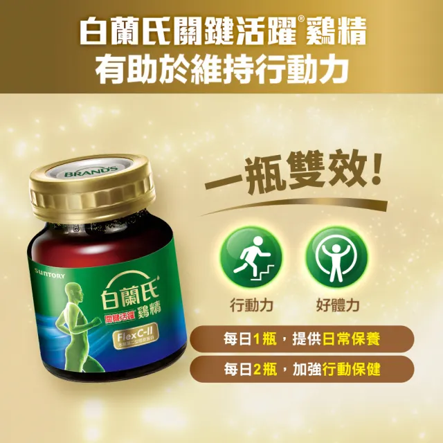 【白蘭氏】關鍵活躍雞精69ml*8入*4盒 共32入(添加水解第二型膠原蛋白 14日靈活有感)