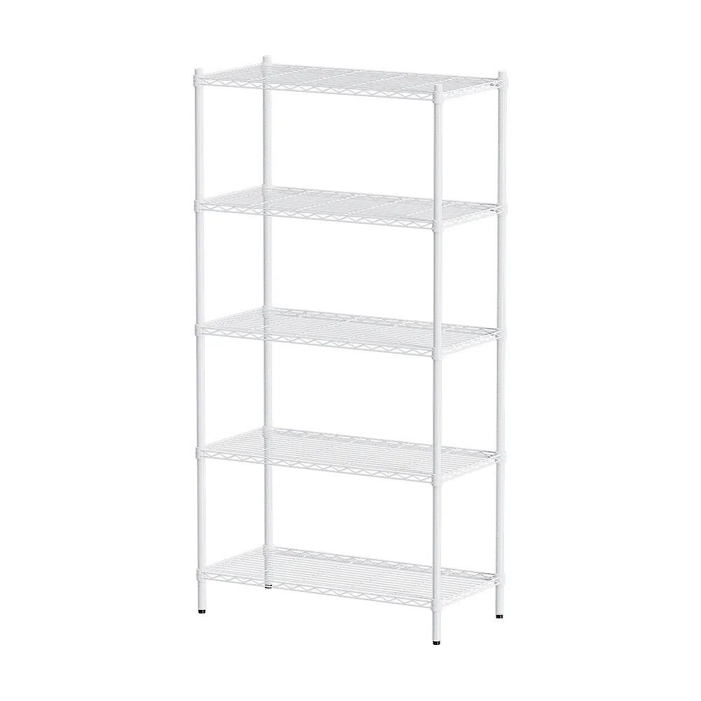 【dayneeds 日需百備】輕型 90x45x180公分 烤漆五層架(鐵力士架/收納層架/鞋架/展示架/層架/鐵架)