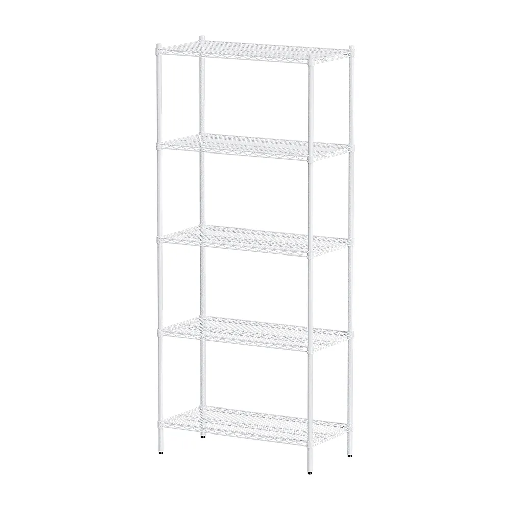【dayneeds 日需百備】荷重型 90x45x210公分烤漆五層架(鐵力士架/收納層架/層架/鐵架)