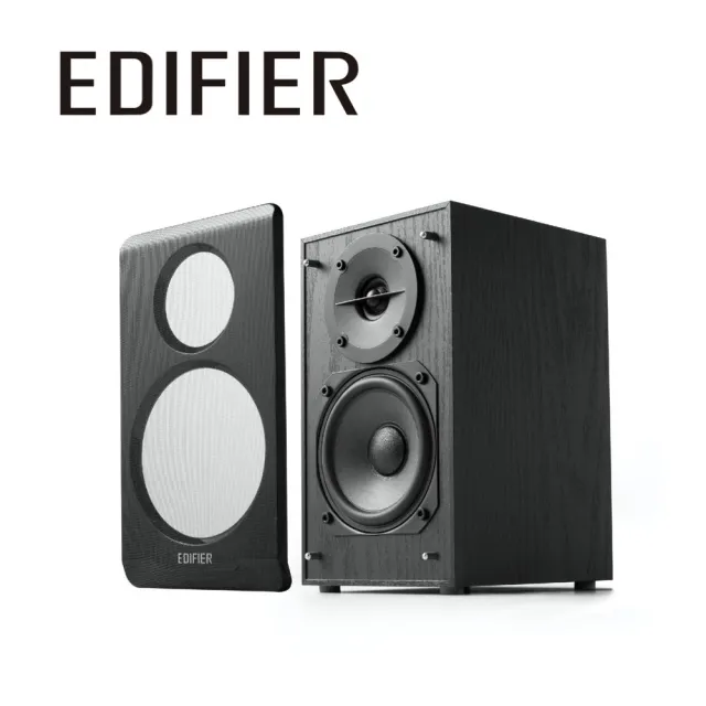【EDIFIER】R33BT 2.0 電腦藍牙喇叭（多元輸入｜有線無線雙用｜MDF木質音箱 有效降低諧振和箱體共鳴）