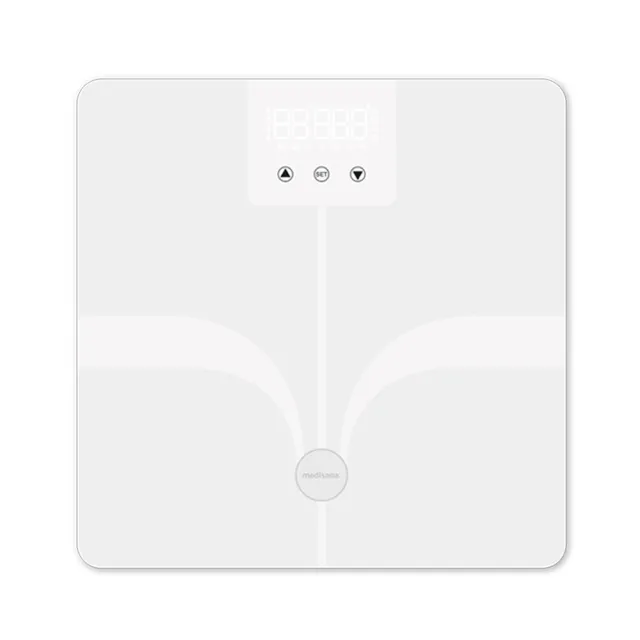 【medisana】藍牙24合1體脂計 BS 340 connect(體重計/體脂秤/體重機/APP監測/四點式/復健科醫師推薦)