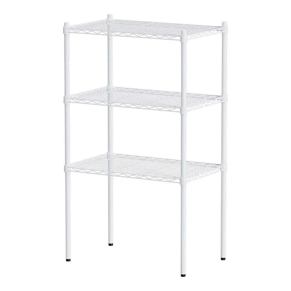 【dayneeds 日需百備】輕型 70x45x120公分烤漆三層架(鐵力士架/收納層架/展示架/層架/鐵架)