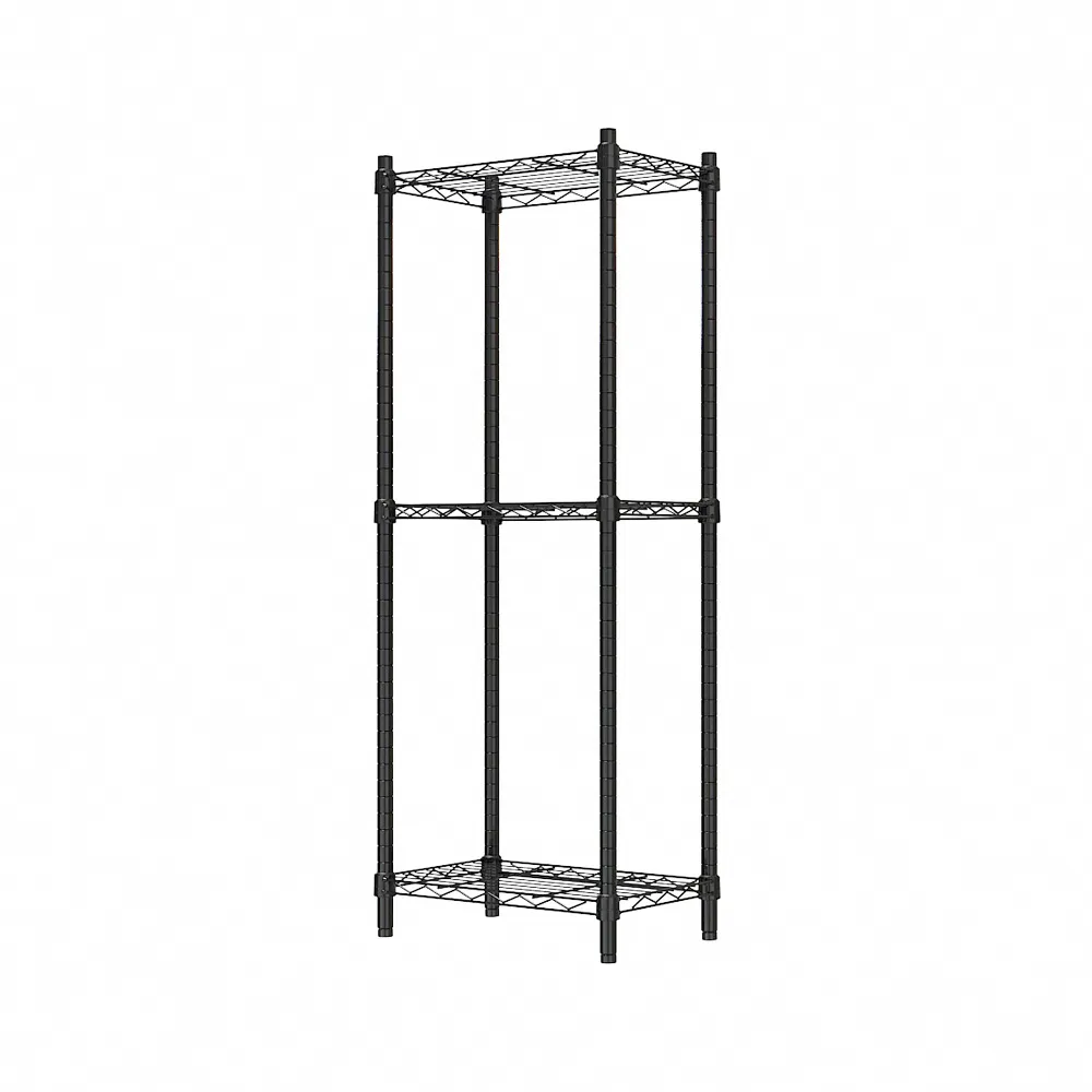 【dayneeds 日需百備】輕型 45x30x120公分 烤漆三層架 兩色可選(鐵力士架/收納層架/鞋架/展示架)