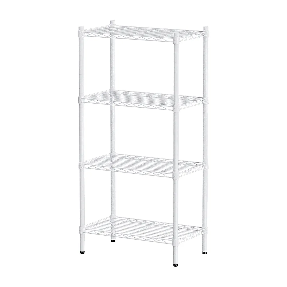 【dayneeds 日需百備】輕型 60x35x120公分 四層波浪架 三色可選(鐵力士架/收納層架/鞋架/展示架/層架/鐵架)