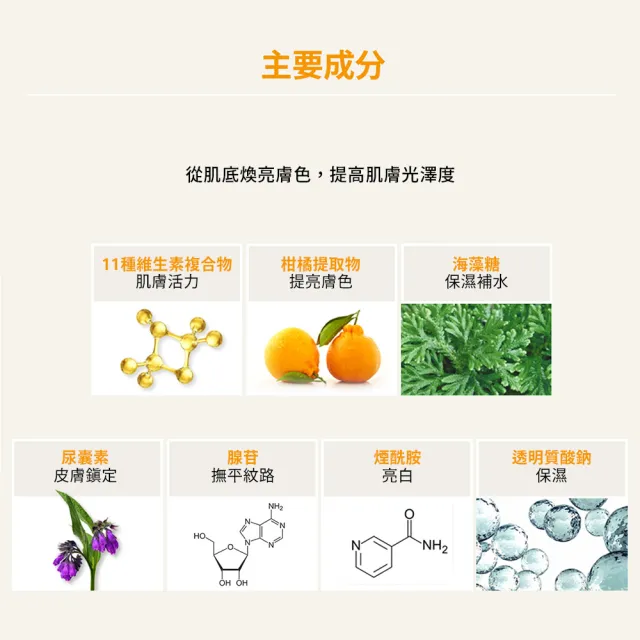 【BANOBAGI】官方直營 煥彩亮顏維生素果凍面膜 10片/盒(提亮 保濕 撫紋 濟洲柑桔萃取)