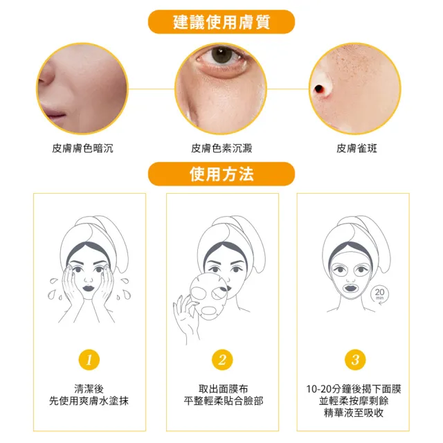 【BANOBAGI】官方直營 煥彩亮顏維生素果凍面膜 10片/盒(提亮 保濕 撫紋 濟洲柑桔萃取)