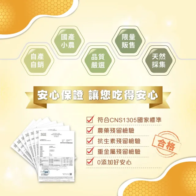 【真豐巢】100%台灣純蜂蜜3000g/桶 任選(龍眼/荔枝/百花)(中秋送禮推薦)