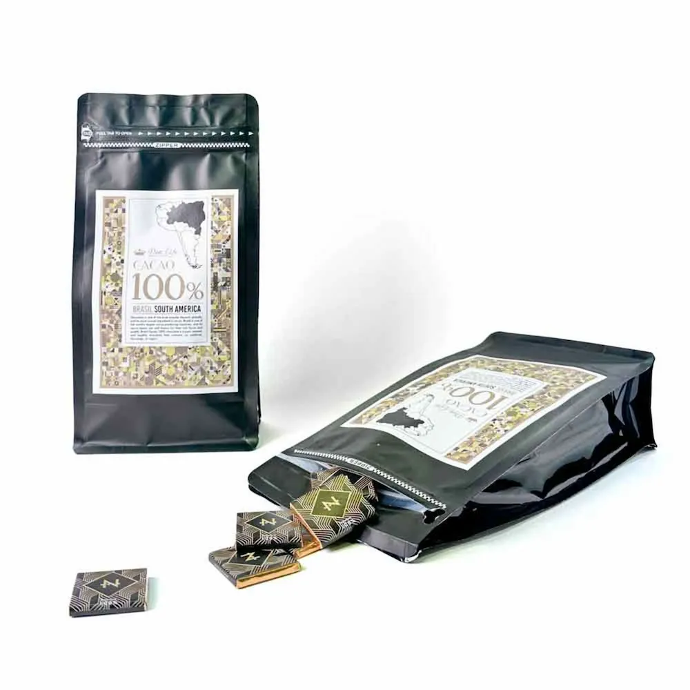 【Diva Life】NOIR 比利時進口100%巧克力片 500g(100%可可脂 0反式脂肪 富含膳食纖維;冷藏配送)