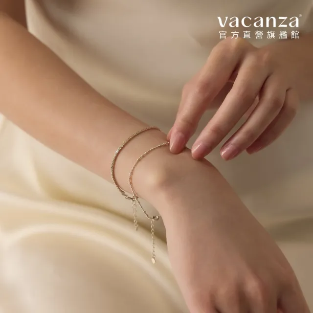 【vacanza】925純銀飾品｜點點小銀珠 純銀手鍊 (抗過敏 情人節禮物 生日禮物)