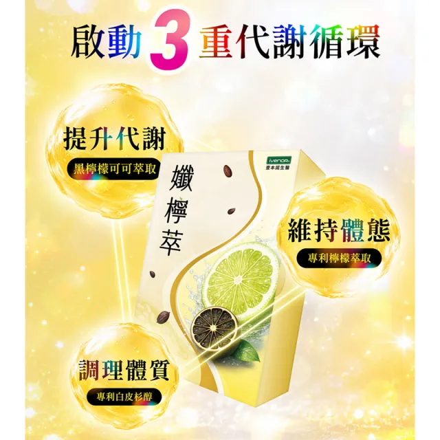 【iVENOR】孅檸萃3盒(30粒/盒 雙寶媽謝京潁見證推薦)