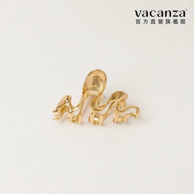 【vacanza】流金曲線沙夾 沙夾 (髮飾 情人節禮物 生日禮物)