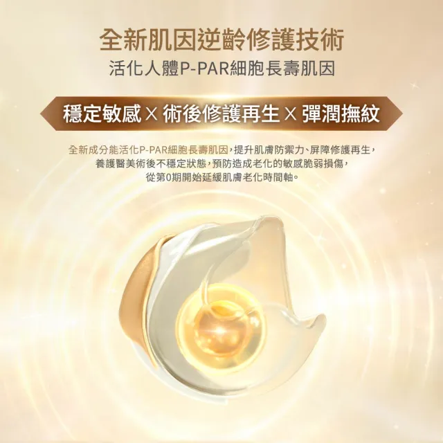 【伊麗莎白雅頓】官方直營 黃金肌因修護膠囊 30顆(抗老/緊實/修護)