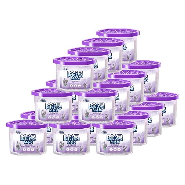 【妙管家】芳香除濕劑400ml X24盒(淡雅薰衣草/玫瑰花香)