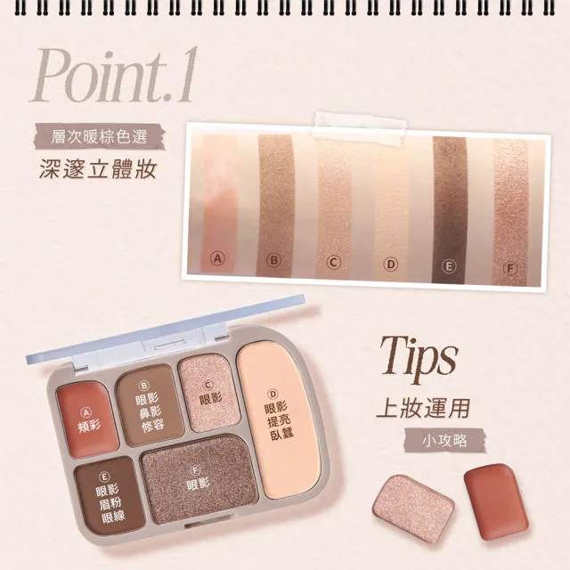 【1028】新品上市-無所不能綜合眼眉盤