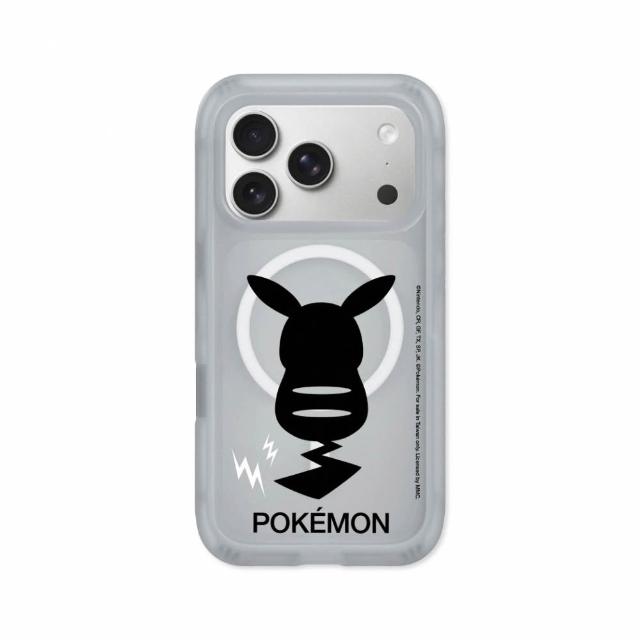 【RHINOSHIELD 犀牛盾】iPhone 18/17/16/15系列AirX 氣墊磁吸防摔手機殼/皮卡丘背面剪影(寶可夢)