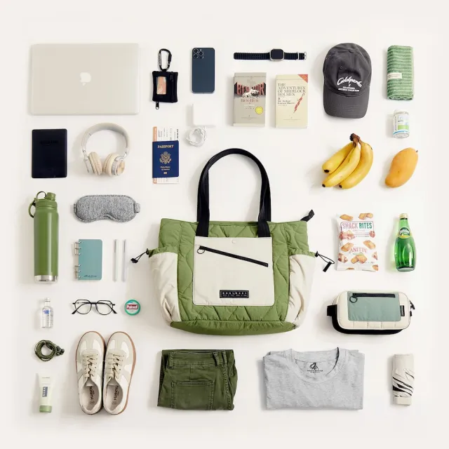 【BAGSMART】雙11 大容量防潑水機能後背包/手提包(托特包 登機 登山包)