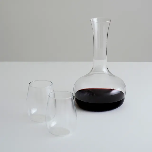 【TG】耐熱玻璃紅酒杯 520ml(台玻 X 深澤直人)