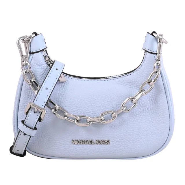 【Michael Kors】CORA 簡約經典荔枝皮革迷你手提鍊包兩用包(全新福利品)