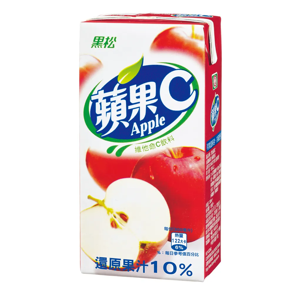 【黑松】蘋果CxPKL300mlx24入/箱  