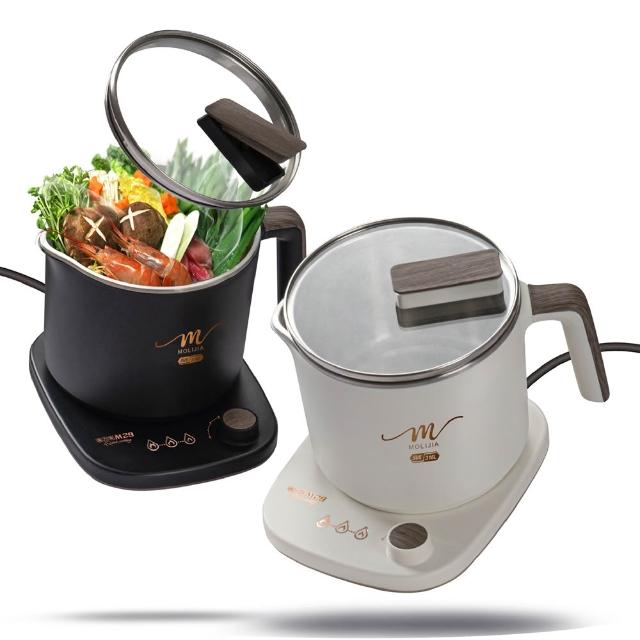 【MOLIJIA 魔力家】1.7L-M29 Pro 316L不鏽鋼保溫分離式快煮鍋/插電鍋/個人鍋/美食鍋/電煮鍋(BY011029)