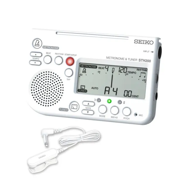 【SEIKO 精工】STH200+STM30 二合一數位節拍器/調音器(海國)