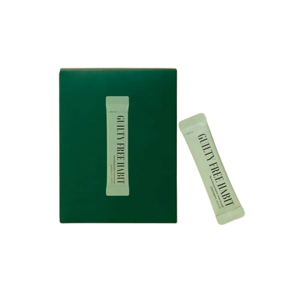 韓國GUILTY FREE HABIT 蔬菜精華小綠包1.5g*28包/盒 (蔬菜粉 果蔬粉 羽衣甘藍 植化素 即食)