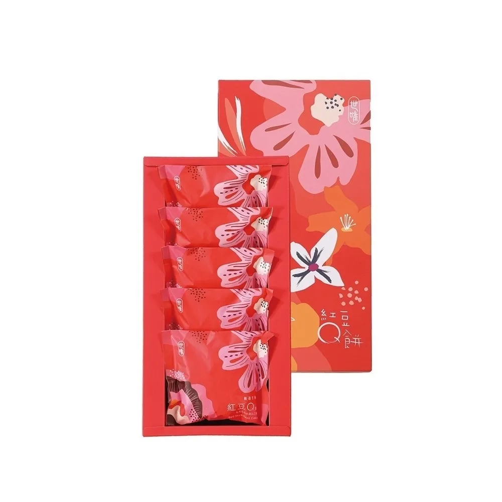 【世唯SWEETWAY】紅豆Q餅禮盒5入兩盒(Q餅)_年菜 年節禮盒