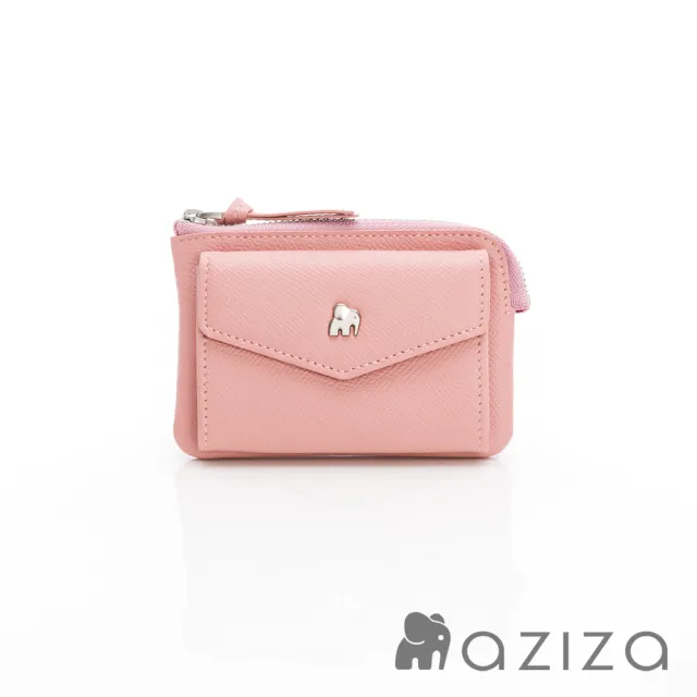 【aziza】CLARA鑰匙零錢包(午茶駝/絕版出清品)