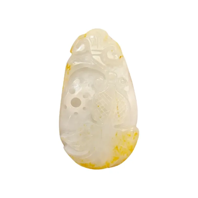【藏古祥館】和田 金魚 SQG16 (宗教開運 和田玉)