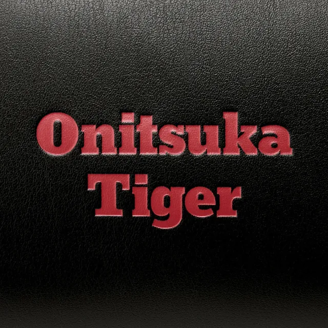 【Onitsuka Tiger】鬼塚虎 官方旗艦店-虎頭吊飾設計黑色托特包｜3183B326-001