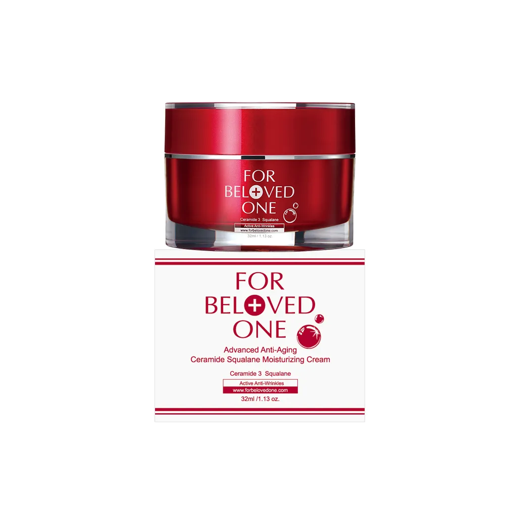 【For Beloved One 寵愛之名】全能抗皺神經醯胺角鯊特潤霜32ml(緊實霜/抗皺乳霜/潤膚霜)