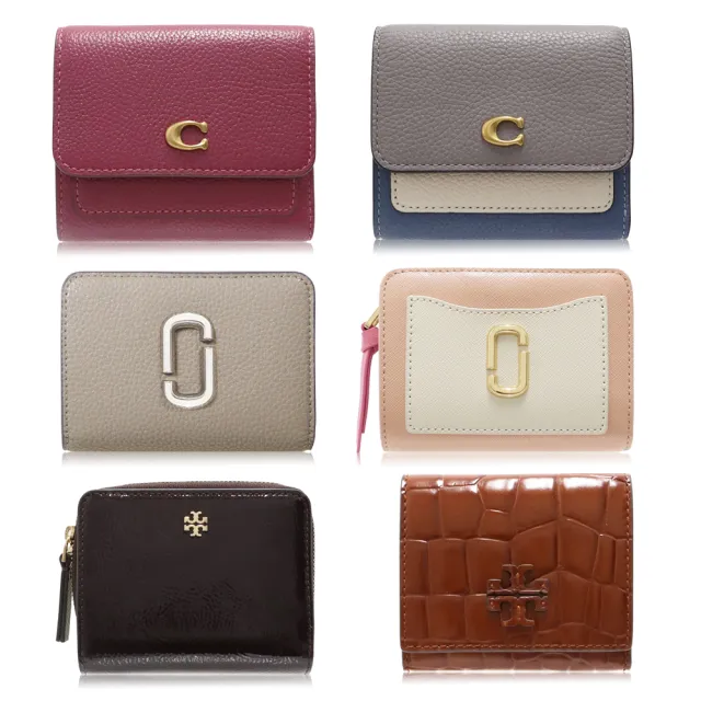 【MARC JACOBS】本季精選 COACH x MJ x TB / 男女適用 / 短 中夾 / 長夾(多色可選)