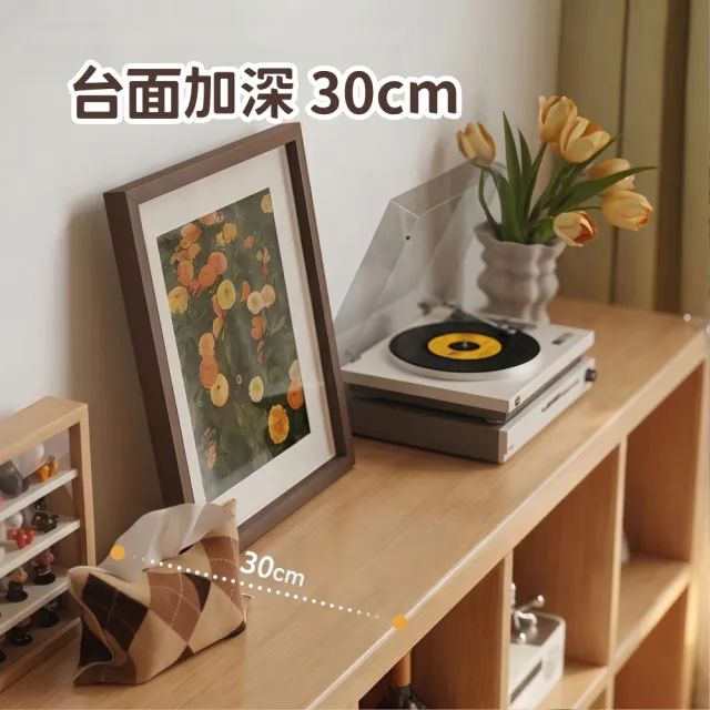 【靚白家居】簡約風格子櫃 12格櫃 180公分 書櫃 (收納櫃 置物櫃 隔間櫃 屏風櫃 方格櫃 櫥櫃)
